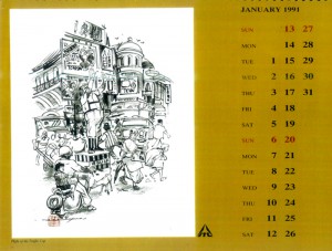 Laxman er Calcutta nea calendar 3