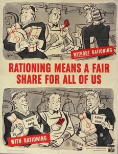 Rationing Means A Fair Share For All
